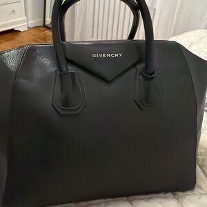 Givenchy Black Leather Tote